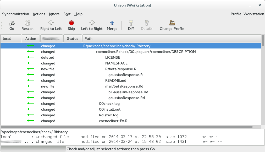 Unison command line examples Unison command line examples